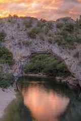 Image:  descente en soirée 8kms Seuls sur l'Ardèche