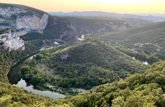 Image:  Formule sportive 24 kms Au cooeur de la réserve naturelle des gorges de l'Ardèche